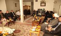 دیدار با خانواده شهید معینی
